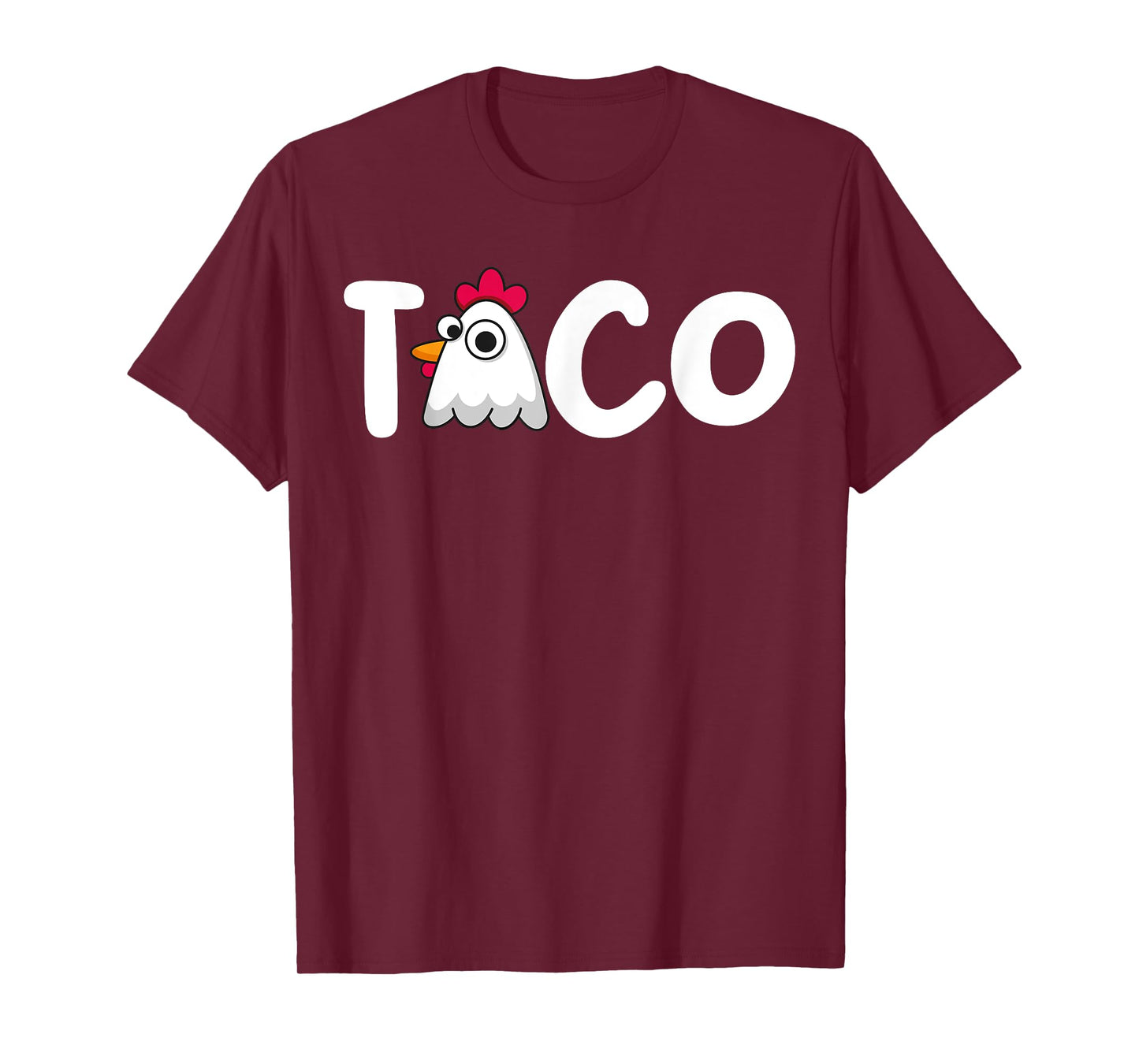 Funny Taco always chickens out meme American politics gag T-Shirt