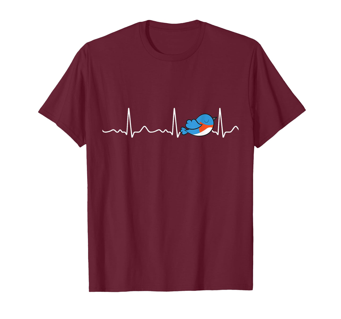 Bluebird Lover Bluebird Heartbeat Cute Bluebird T-Shirt