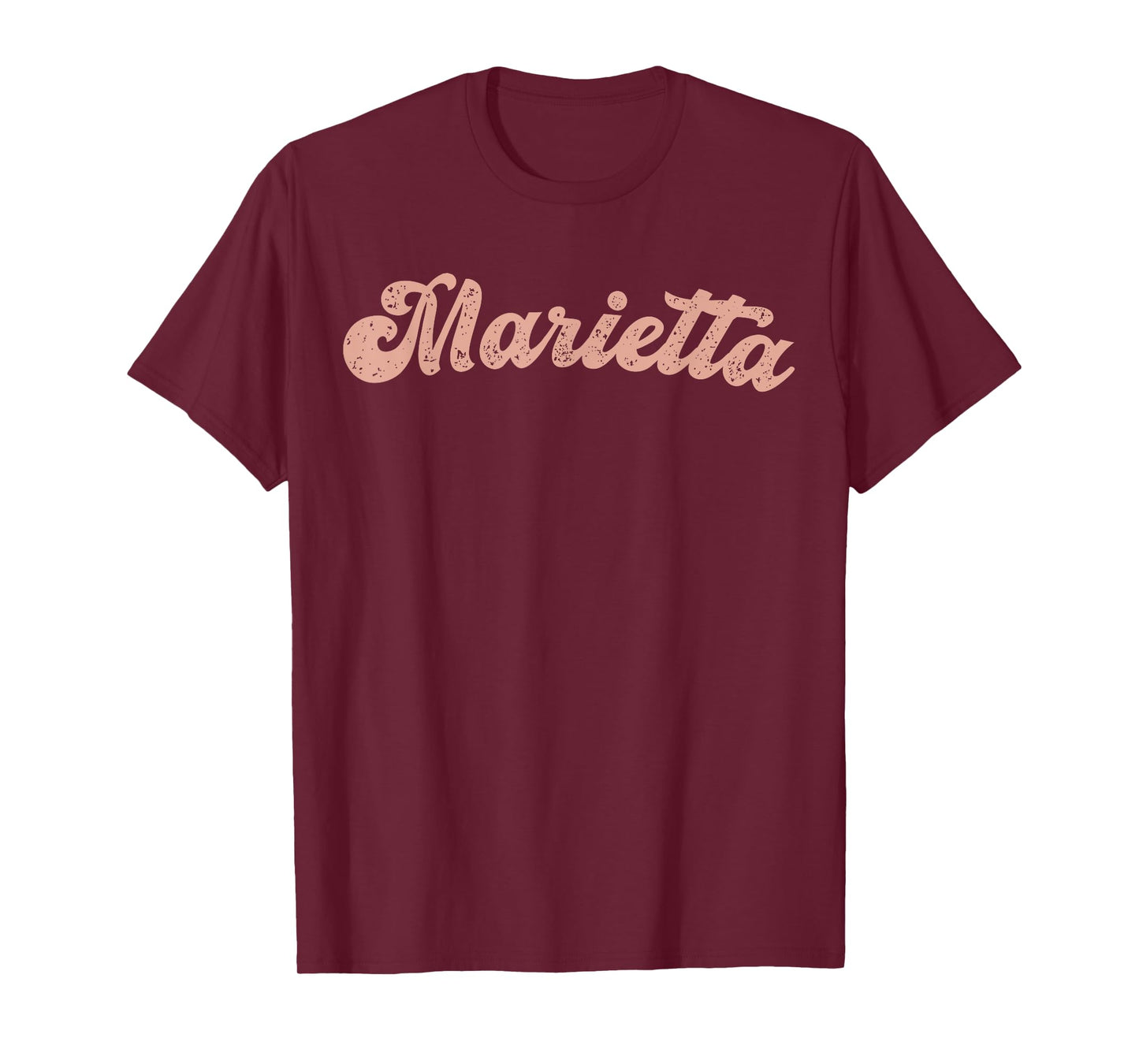 Vintage Marietta Georgia Home State Souvenir Retro T-Shirt