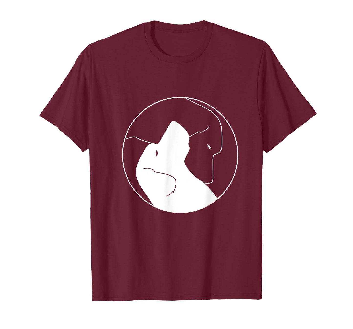 Labrador Yin Yang Dog Lover Labrador Graphic T-Shirt