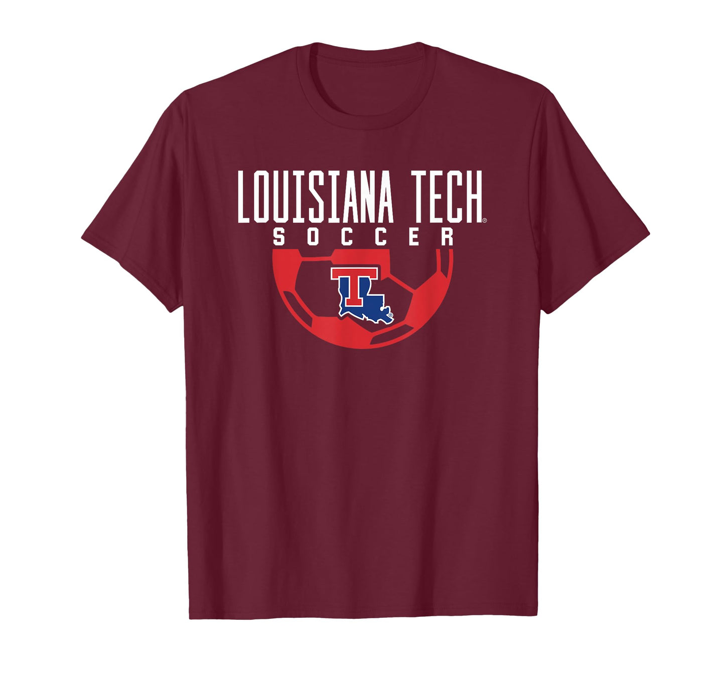 Louisiana Tech Bulldogs Soccer Arch T-Shirt