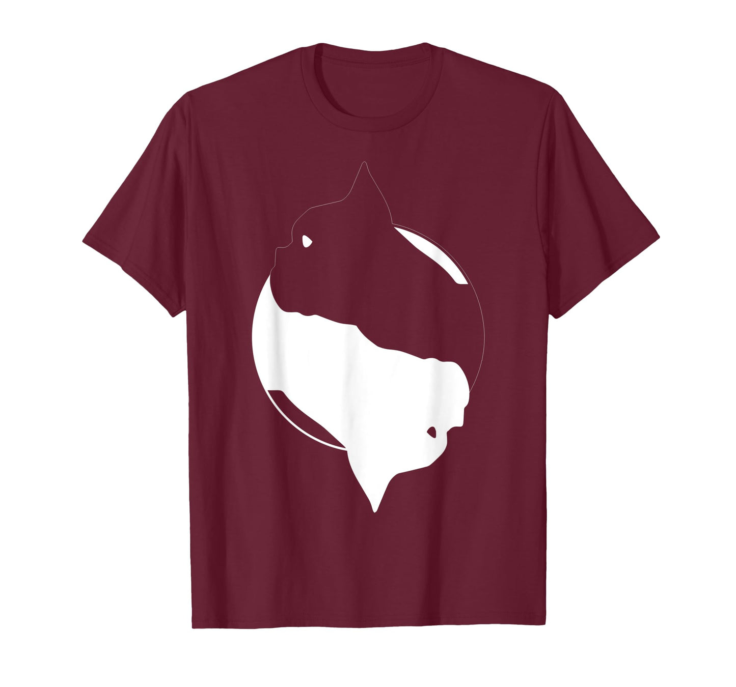 Yin Yang French Bulldog Funny Frenchie Symbol Meditation T-Shirt