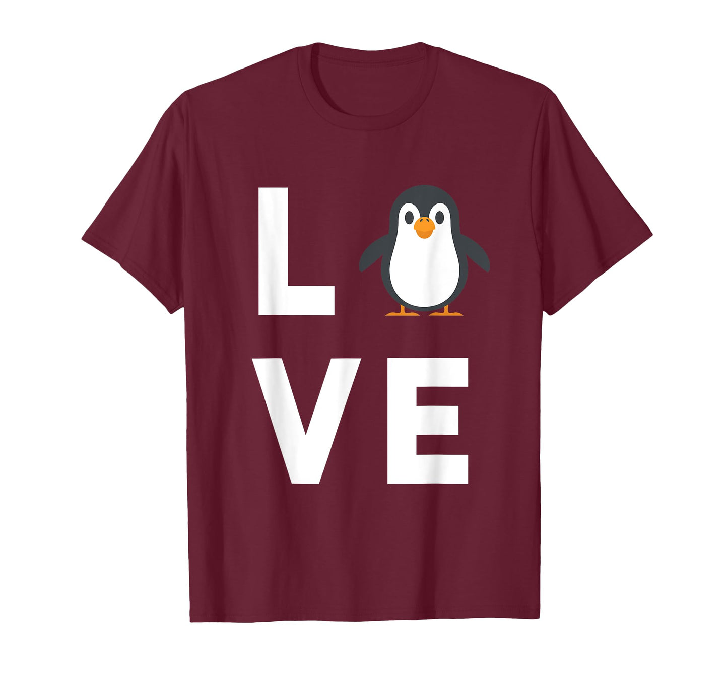 Cute I Love Penguins Bird Humour Funny Baby Penguin T-Shirt