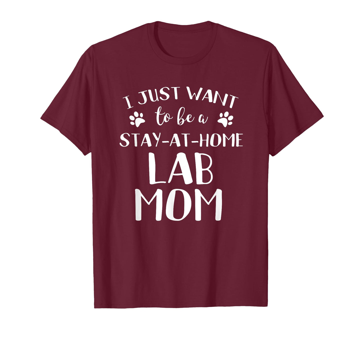 Lab Mom TShirt Lab Gift Funny Black Yellow Chocolate Lab Dog T-Shirt for Men Women Girls Kids