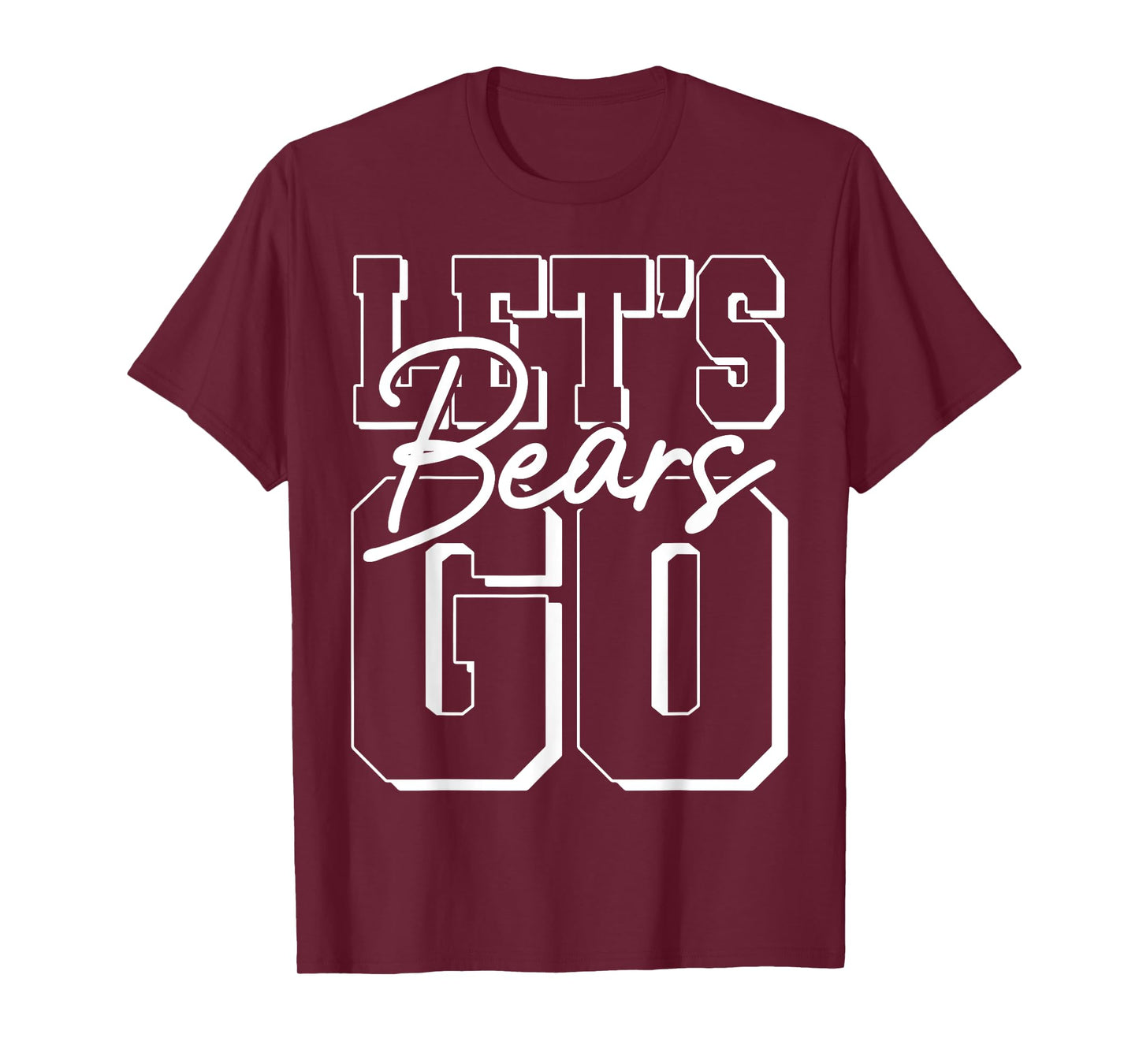 Let's Go Bears Back to School Spirit T-Shirt