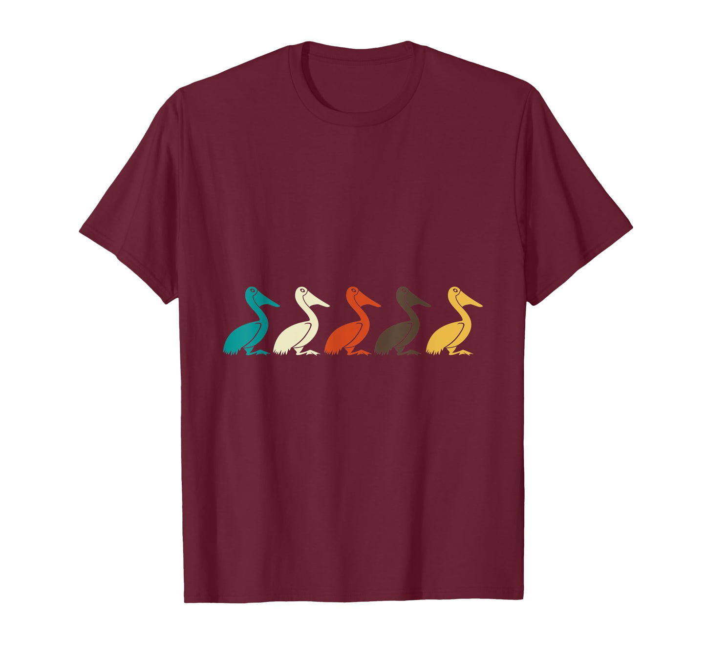 Retro Animals Pelican T-Shirt