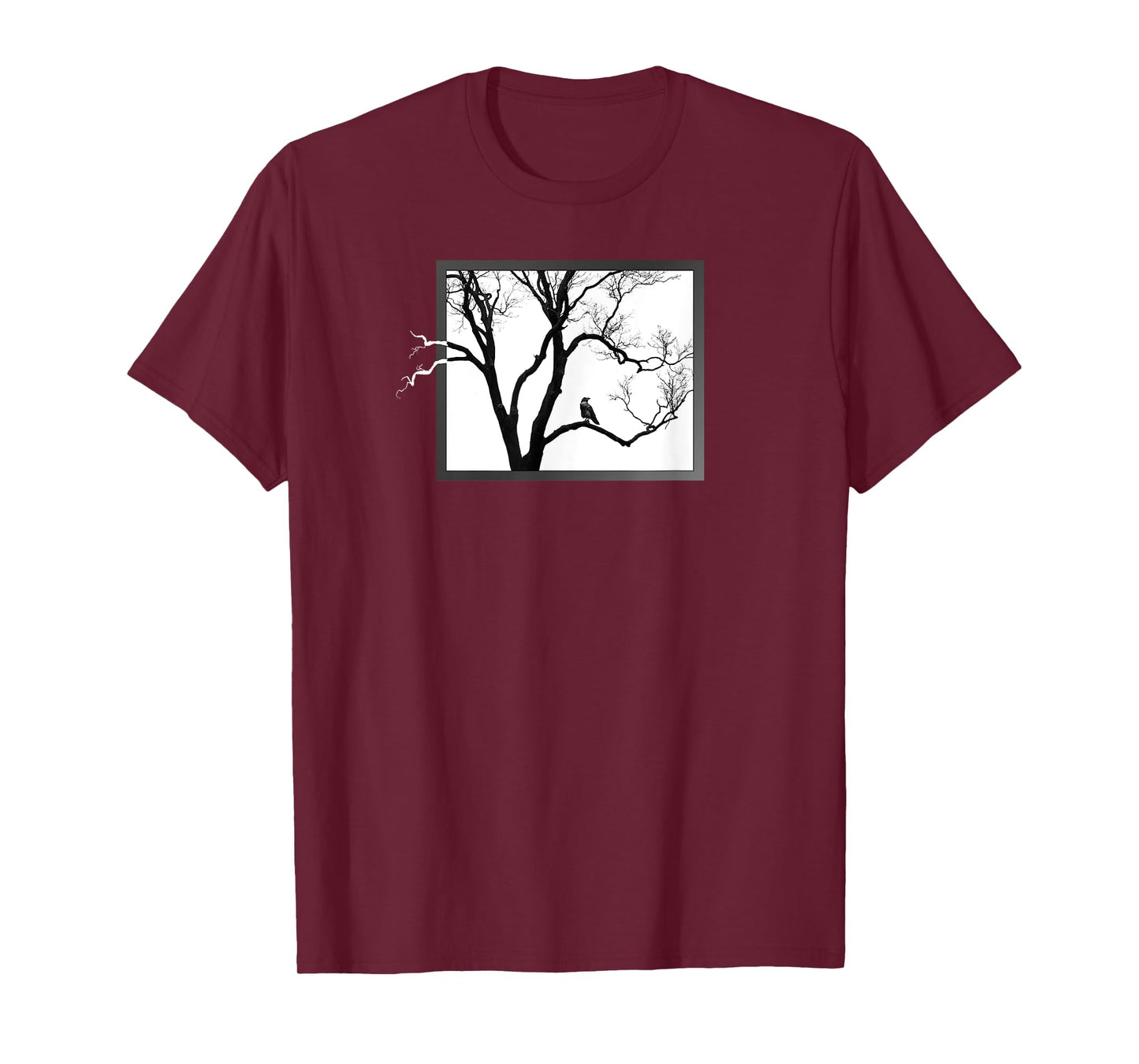 Crow in the Tree - Gift T-Shirt