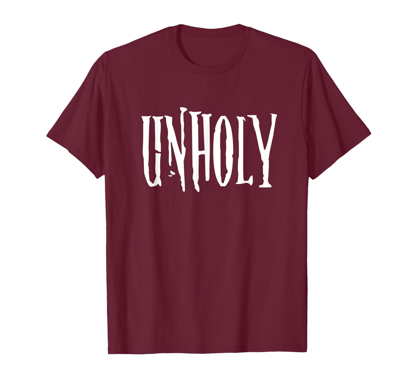 Unholy Funny Satan Antichrist Pagan Satanic Goth T-Shirt