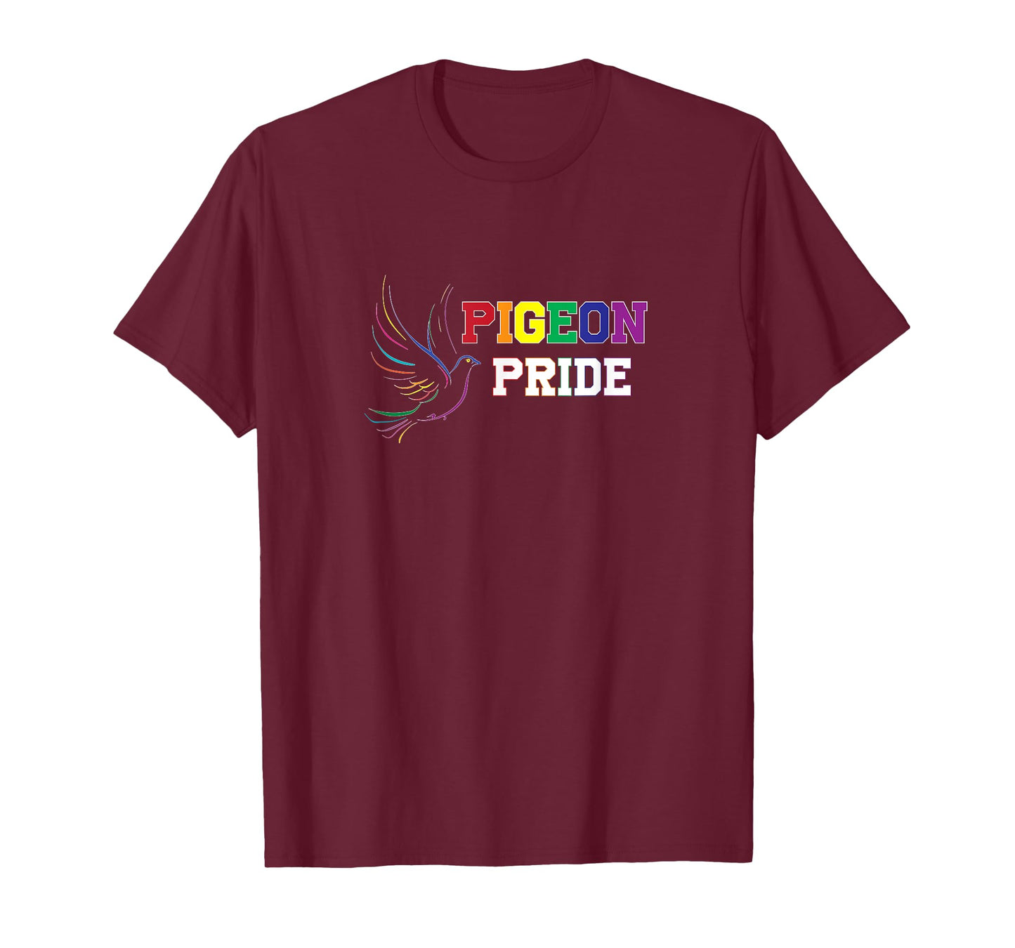 Pigeon Pride LGBTQIA Design for Pigeon Lovers T-Shirt