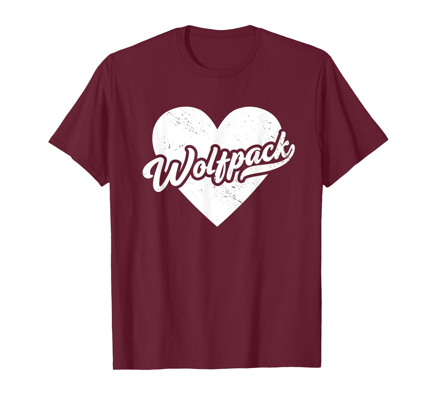 Vintage Wolfpack High School Spirit Go Pack Love T-Shirt