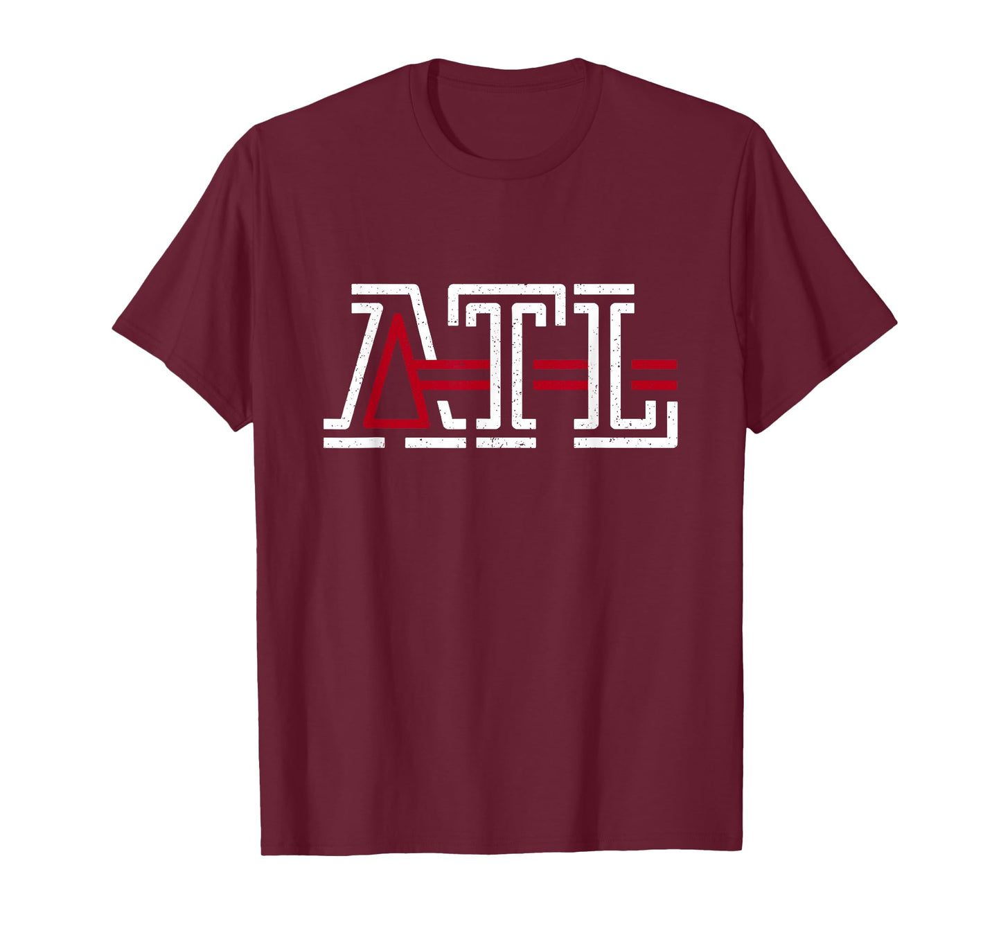 Vintage Atlanta Georgia ATL Classic Distressed T-Shirt