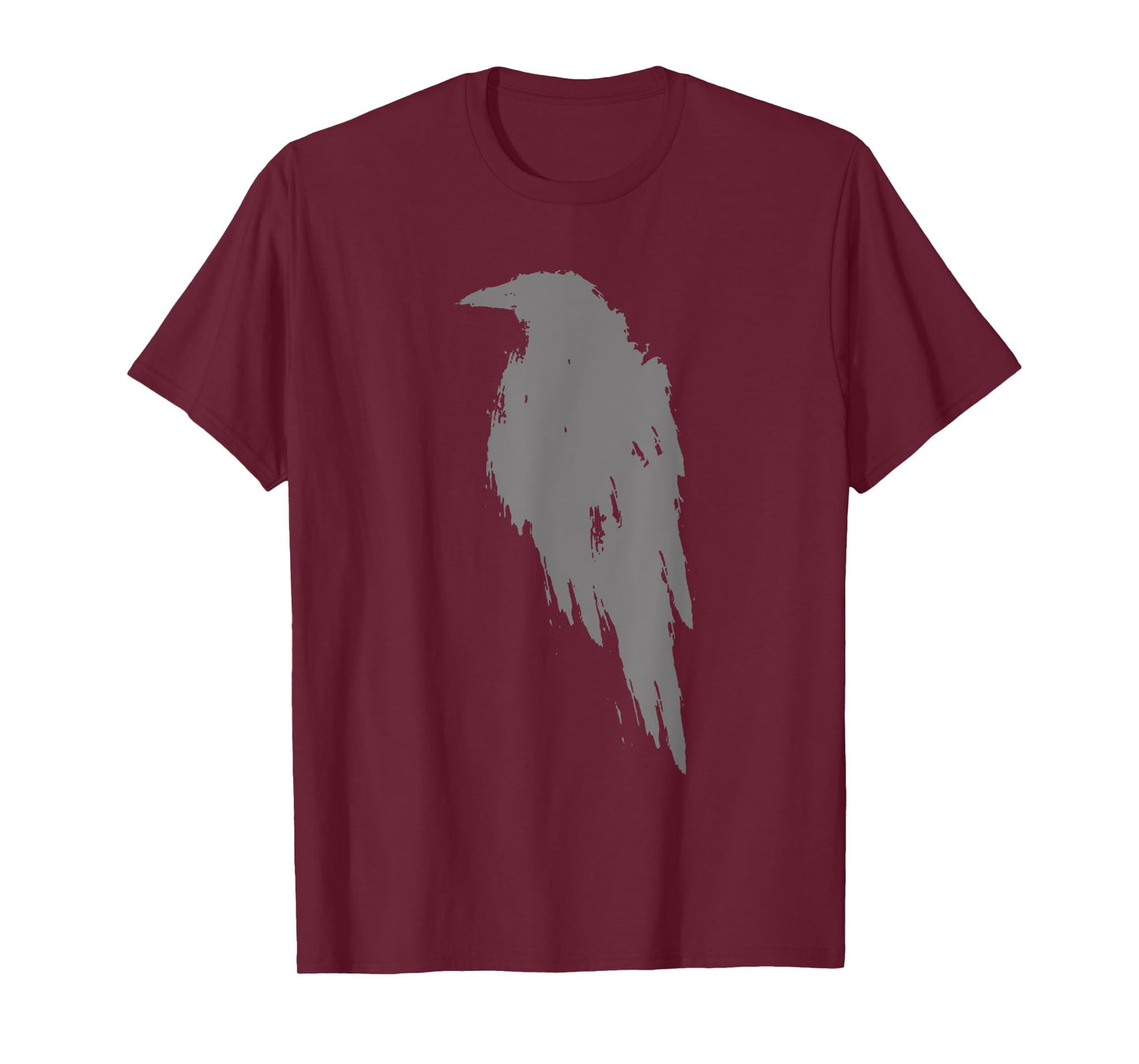Beautiful Black Crow Raven Bird Watch. Birds Silhouette T-Shirt