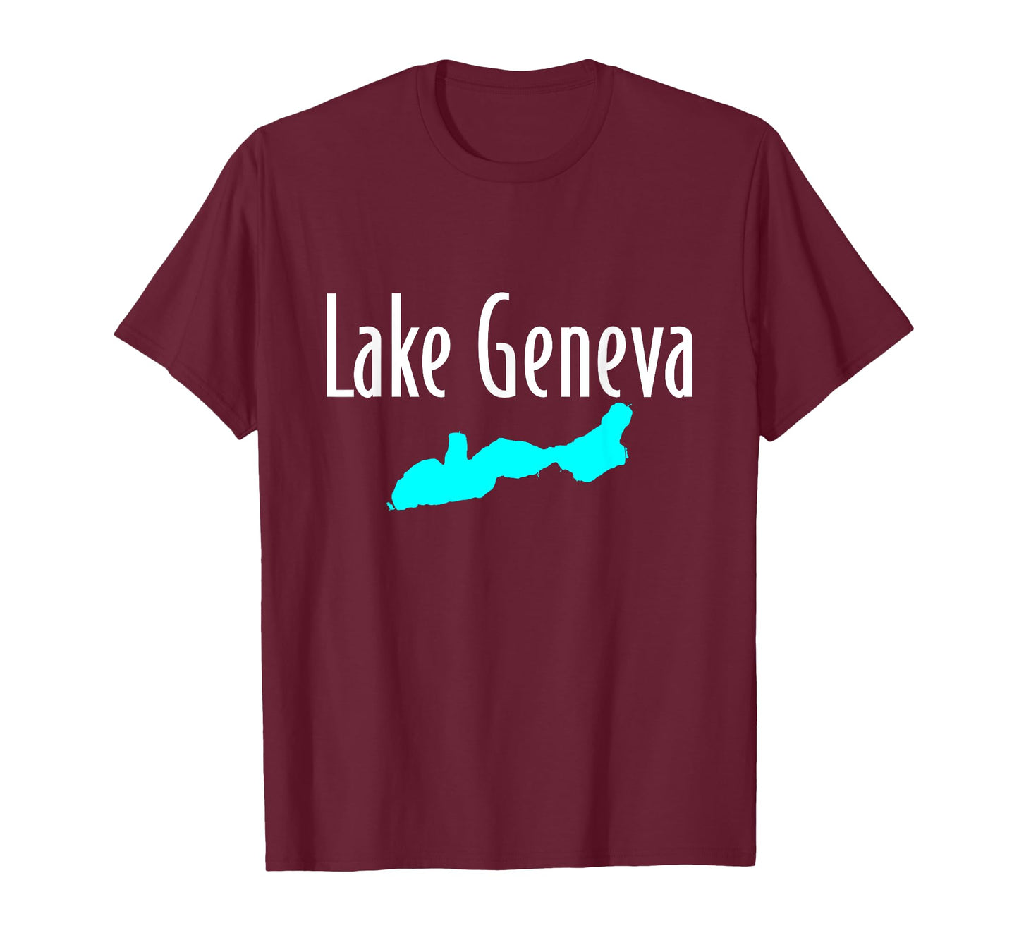 Minimalist Lake Geneva - Wisconsin T-Shirt