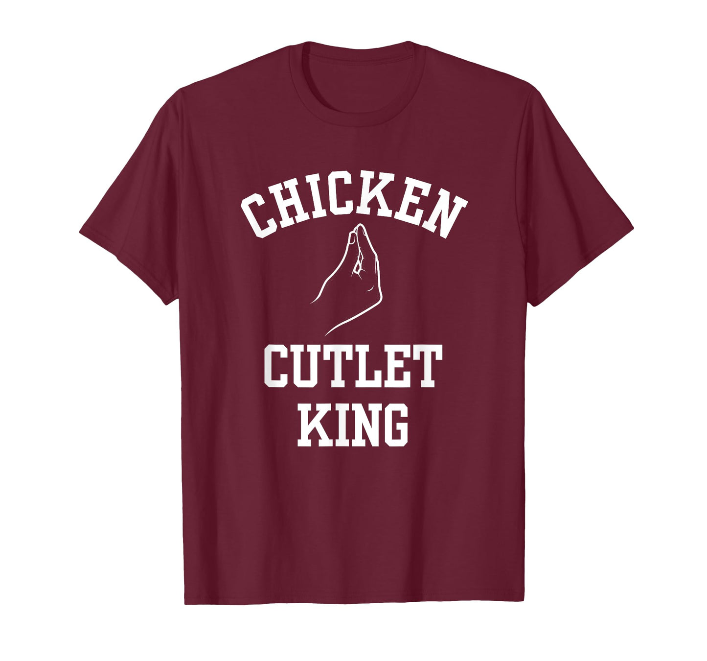 Chicken Cutlet King Funny Italian Hand, Italian Foodie T-Shirt