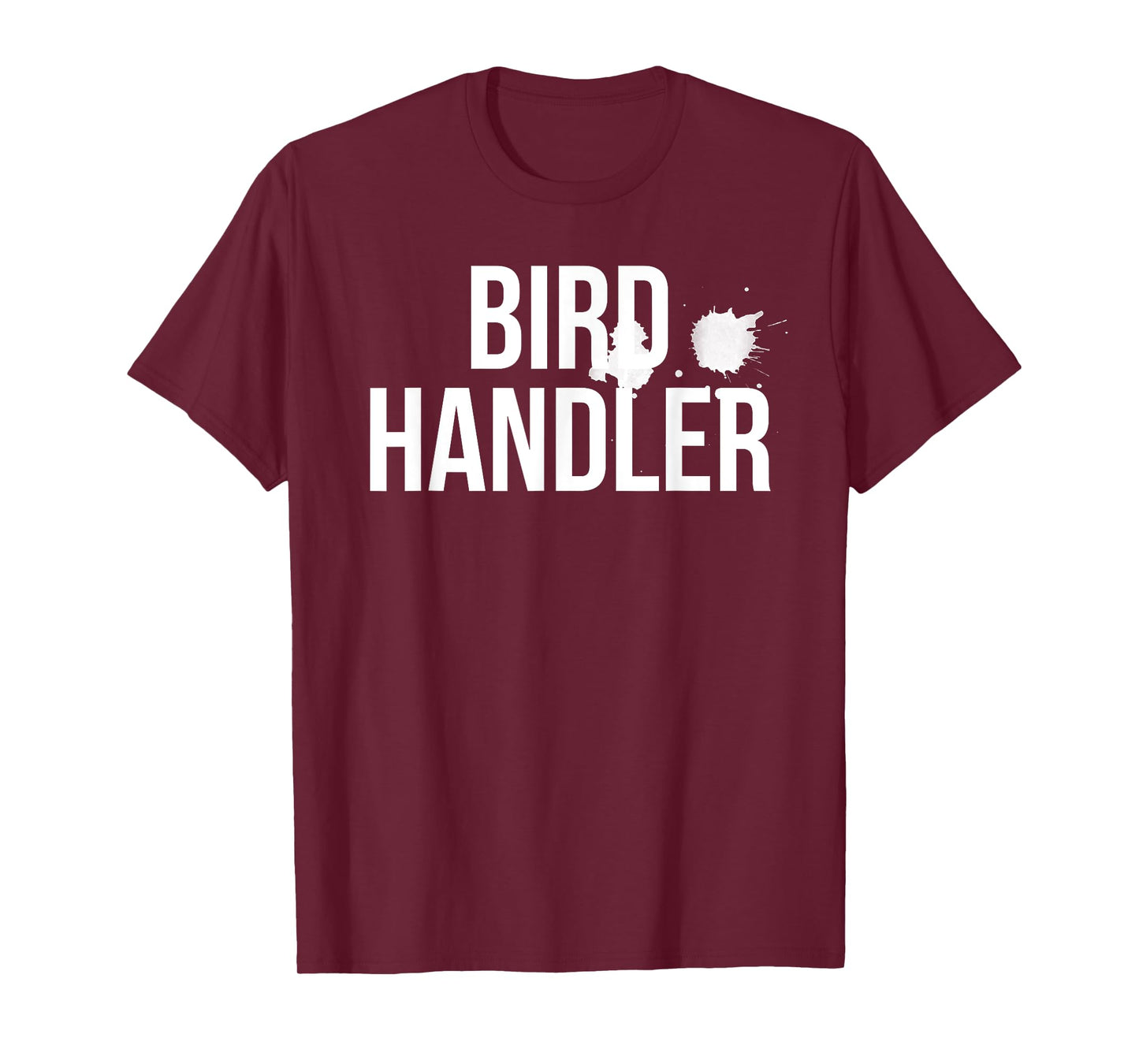 Bird Handler Shirt Halloween Costume tshirt with droppings