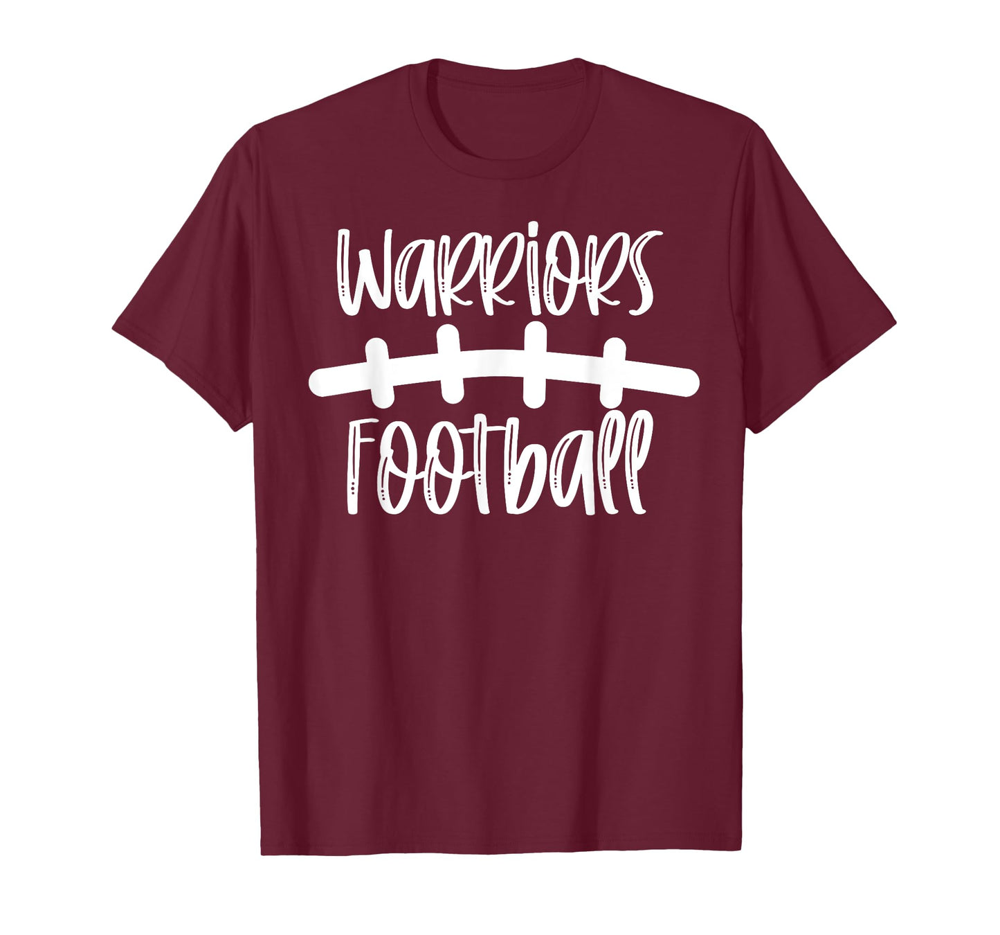 Warriors Football School Spirit Team Mascot Game Night T-Shirt
