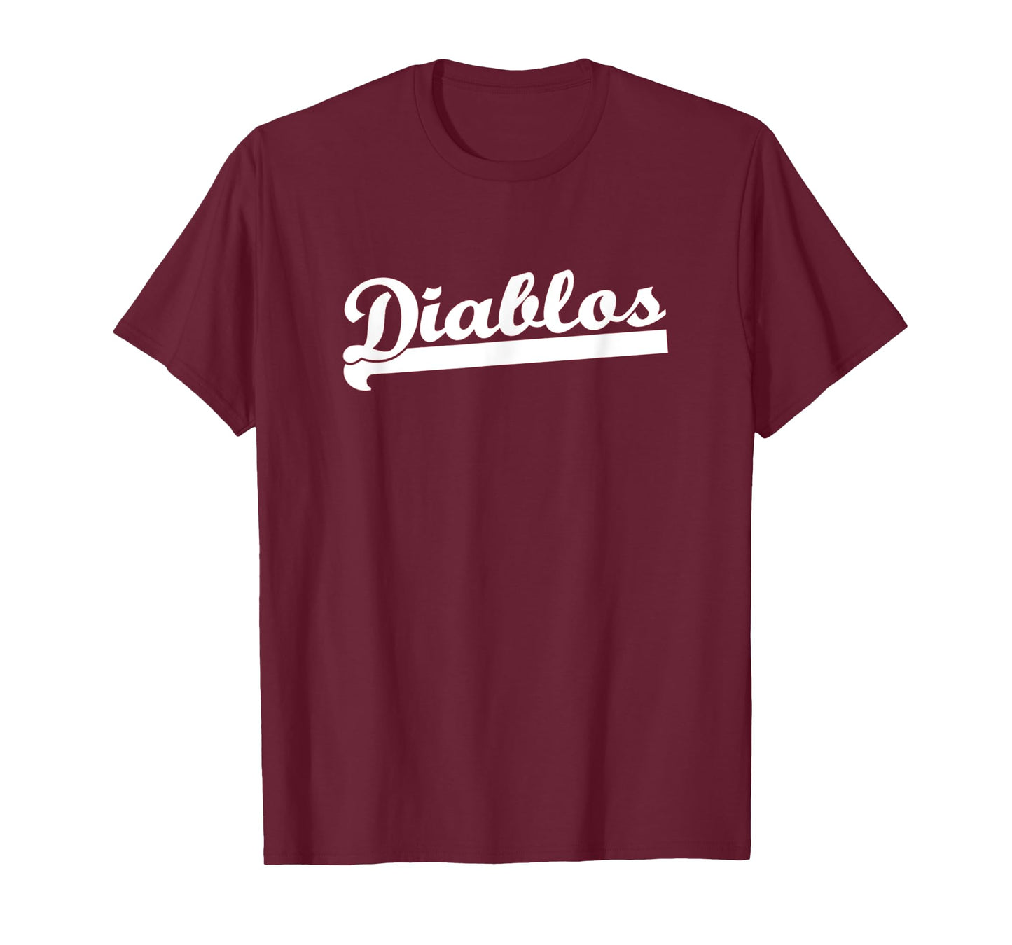 DIABLOS Soccer Baseball Rugby Football TBall Basketball Team T-Shirt