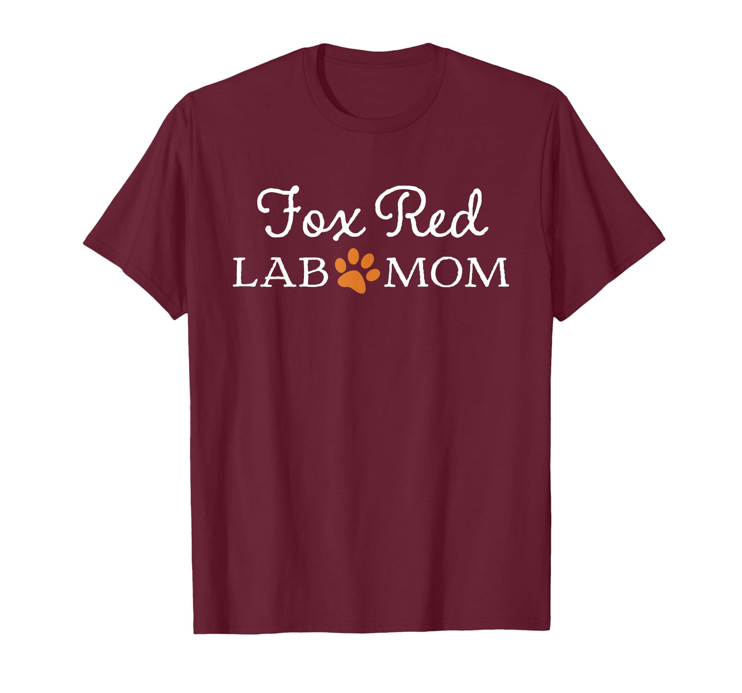 Fox Red Lab Mom Women Labrador Retriever T-Shirt