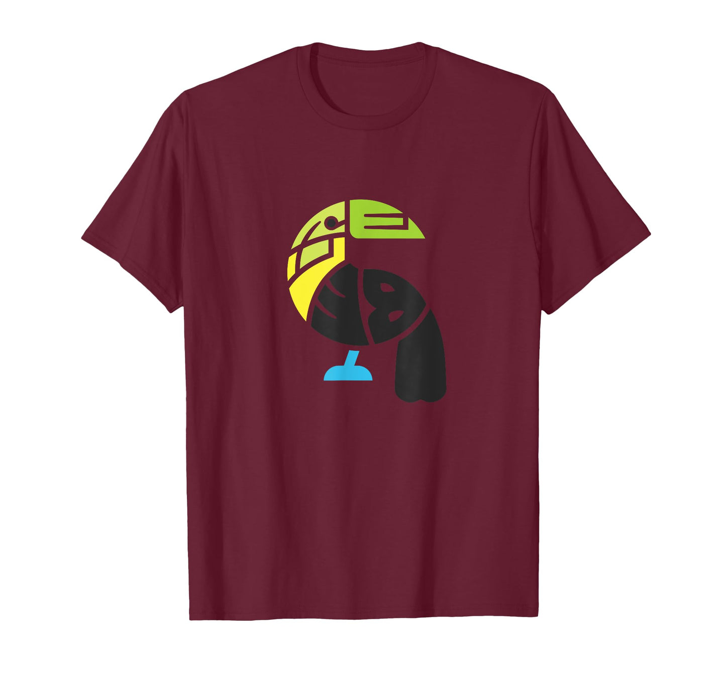 Belize Toucan Colorful Word Art - Funny Animal T-Shirt