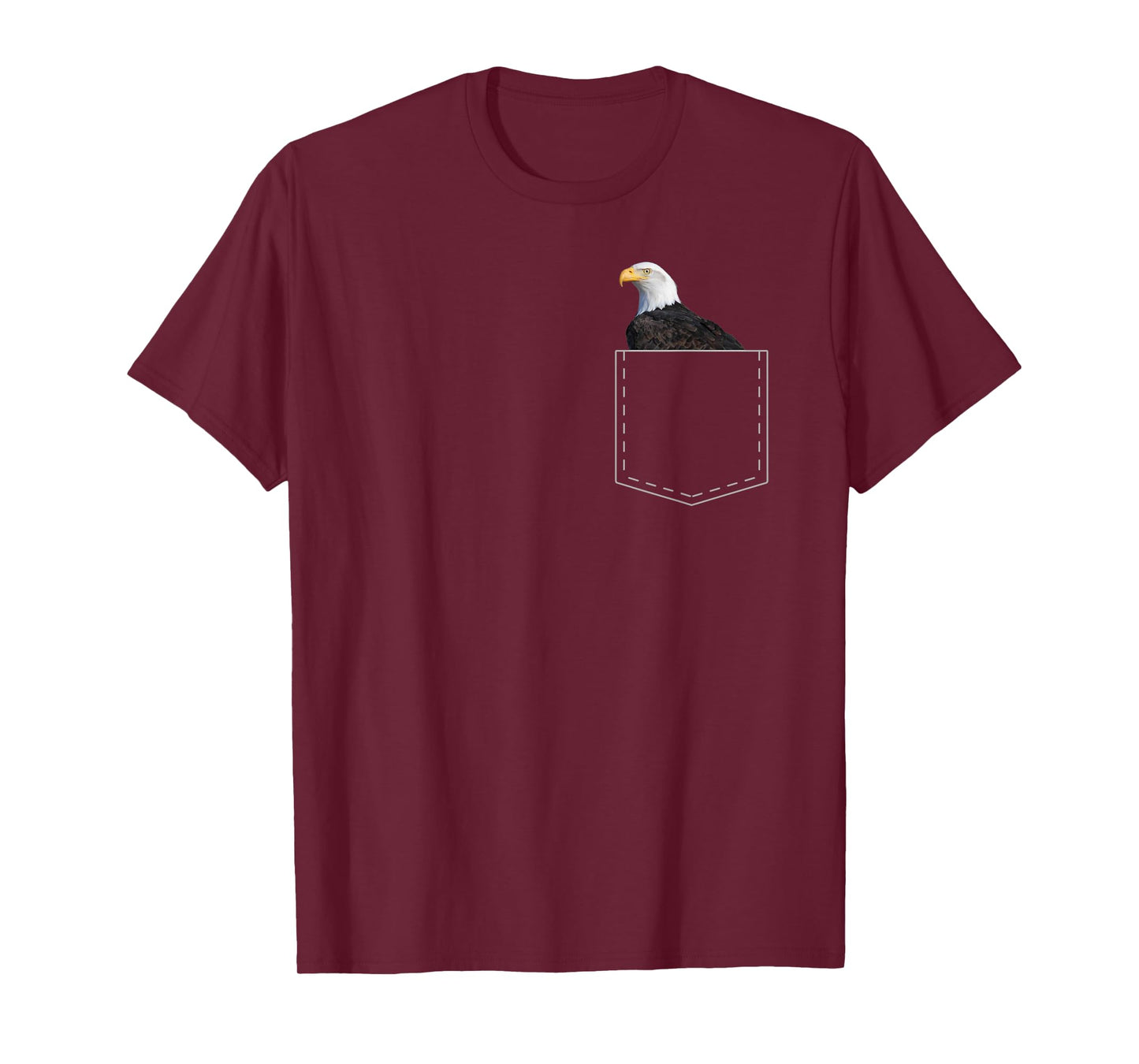 Bald Eagle Lover Gift Pocket Bird Of Prey For Men Women Kids T-Shirt