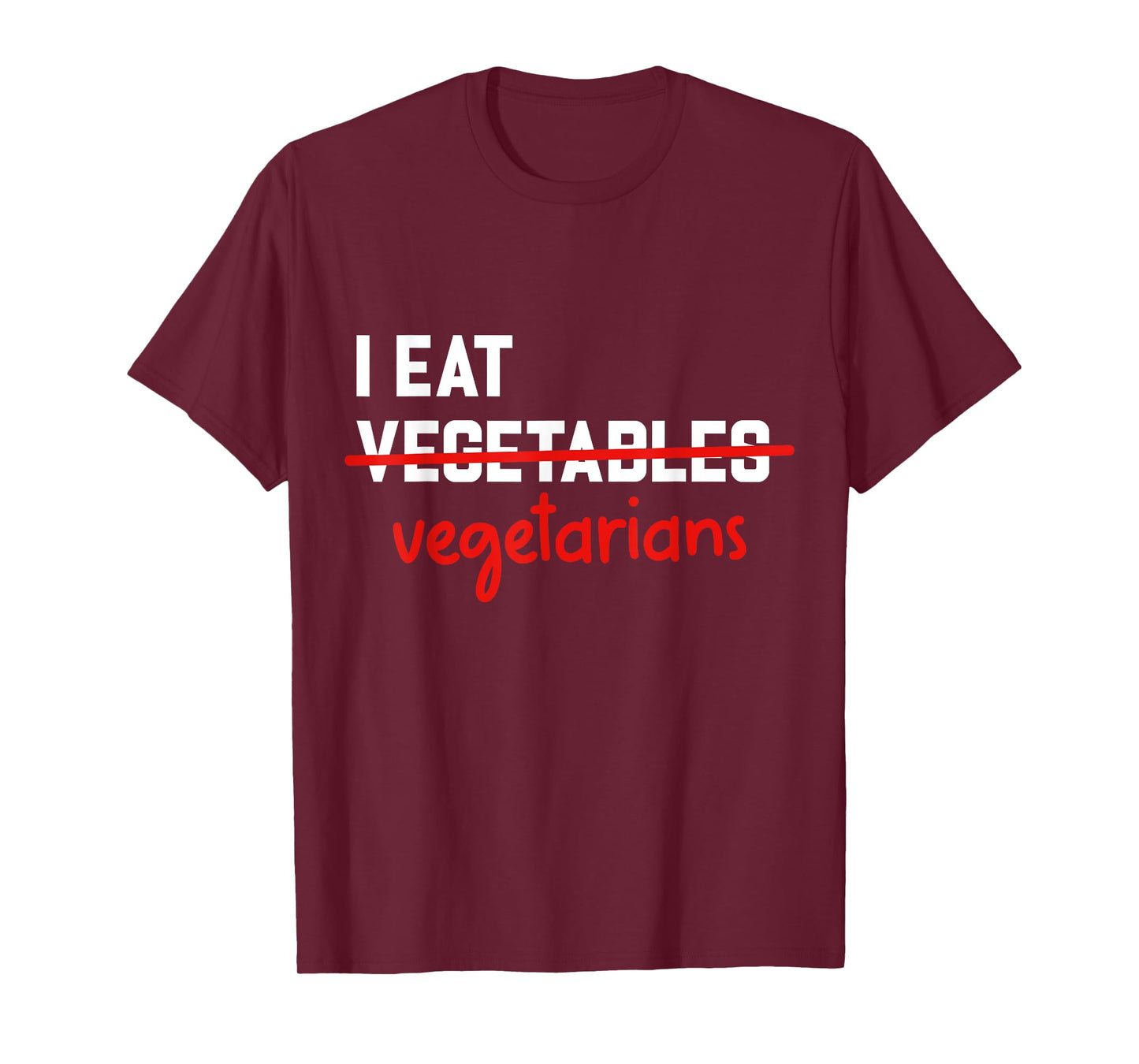 I Eat Vegetarian Funny BBQ Carnivore T-Shirt