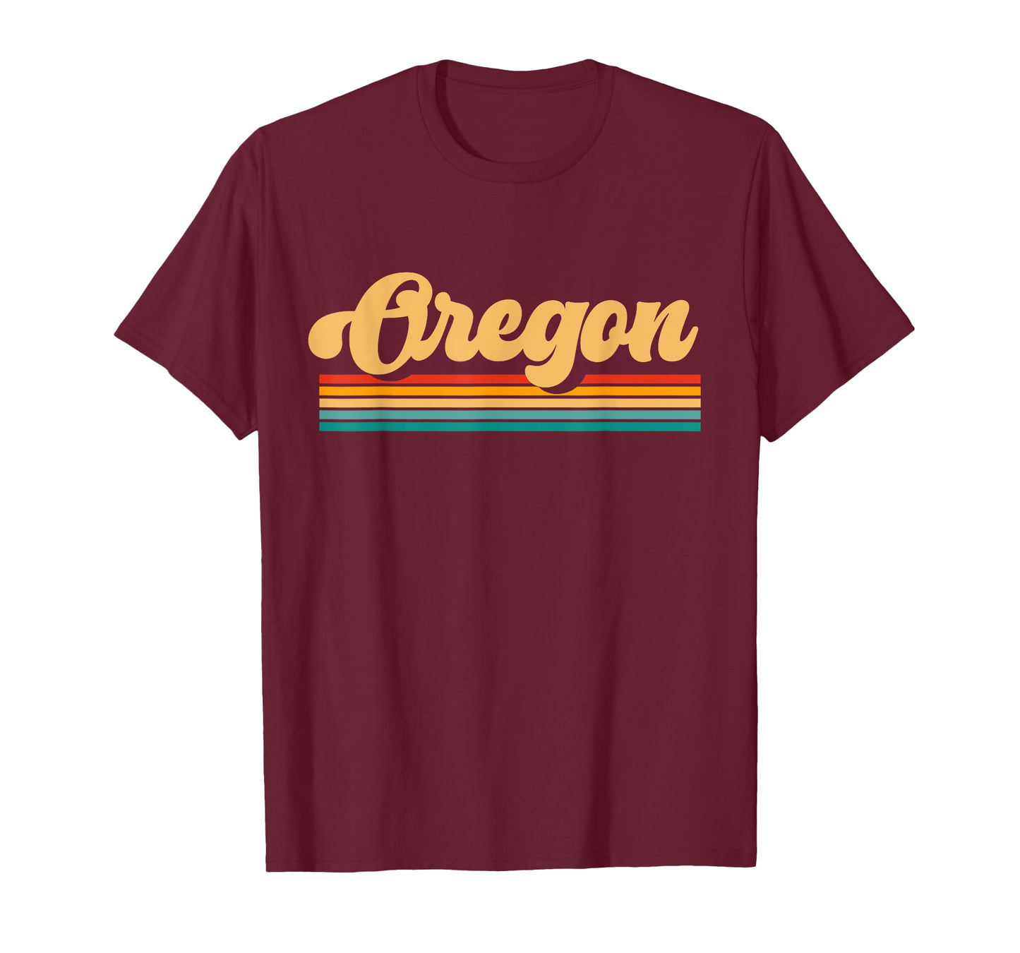 Retro State of Oregon T-Shirt