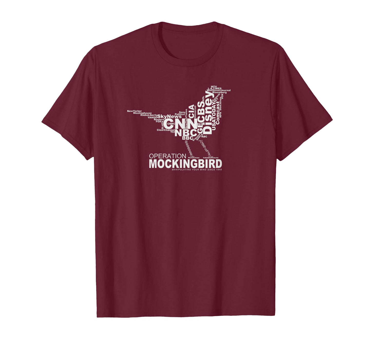 Operation Mockingbird Media Word Cloud T-Shirt