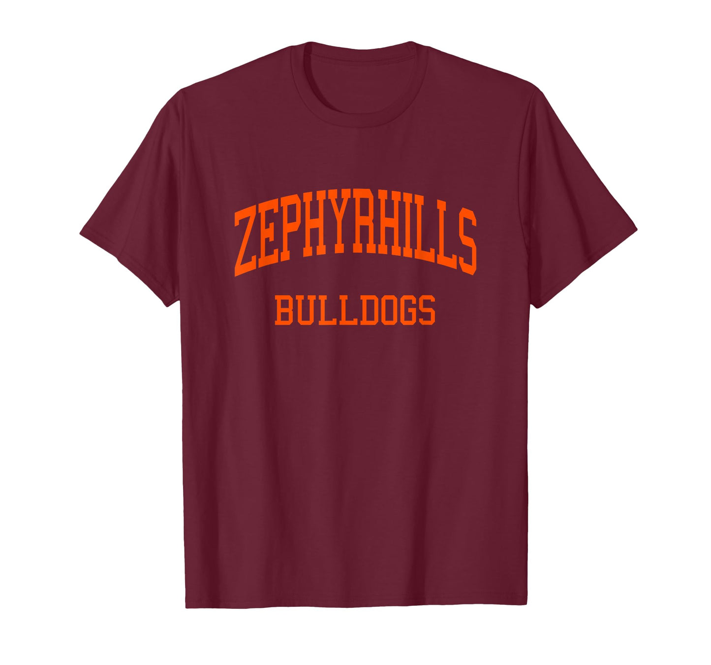 Zephyrhills High School HS Zephyrhills FL Retro Sports T-Shirt