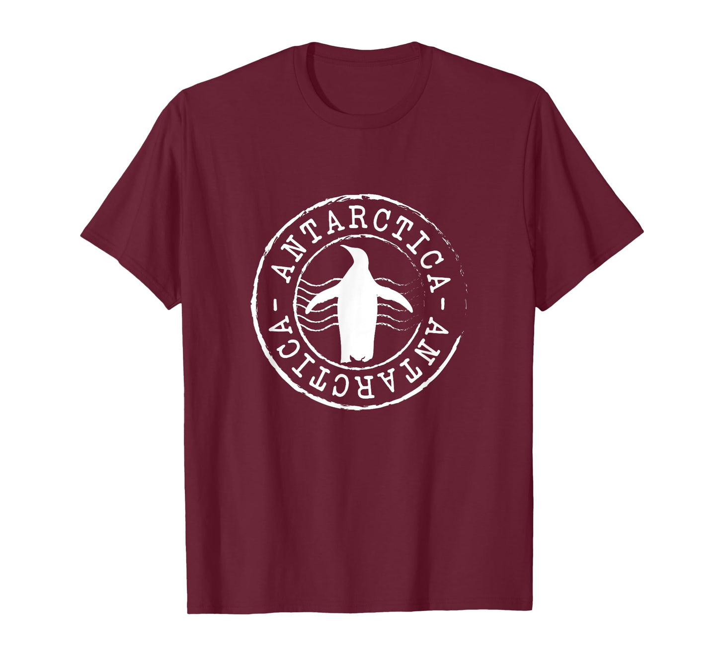 Postage Stamp Antarctica Penguin T-Shirt