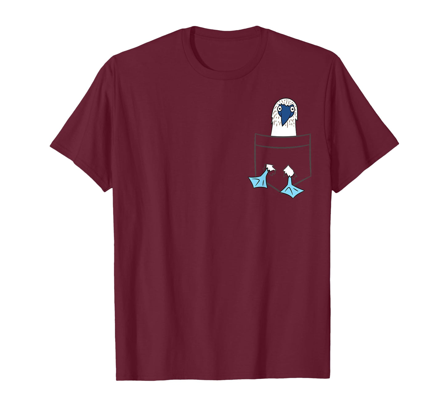Blue Foot Booby Galapagos Islands Blue-Footed Booby Bird T-Shirt