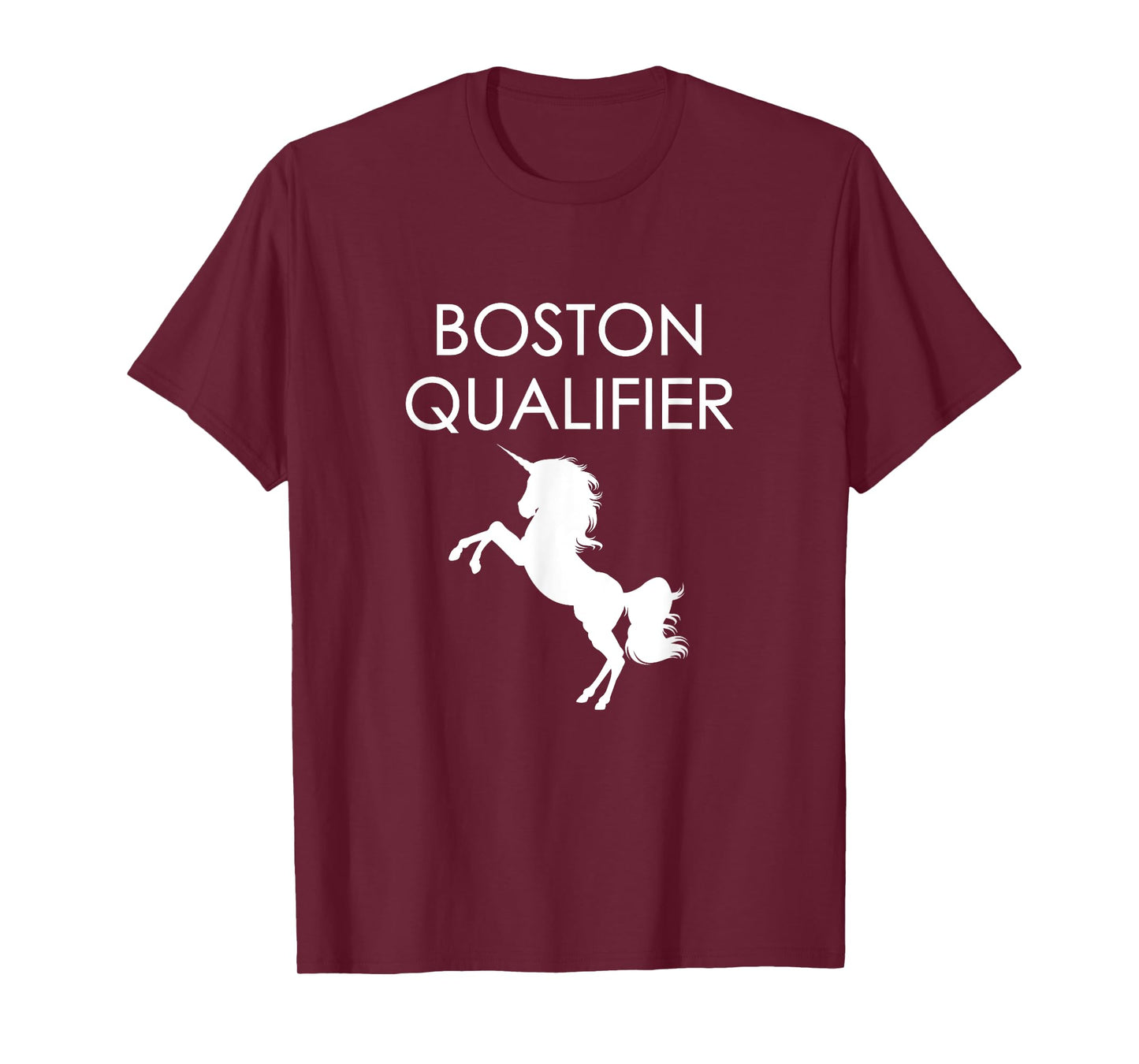 Boston Qualifier Unicorn Character T-Shirt T-Shirt