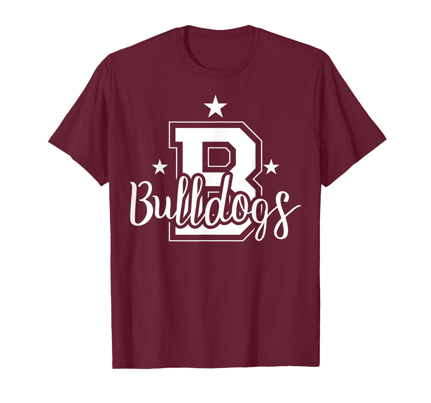 Schools Sports Mascot Bulldogs Team Fanatic Gift T-Shirt