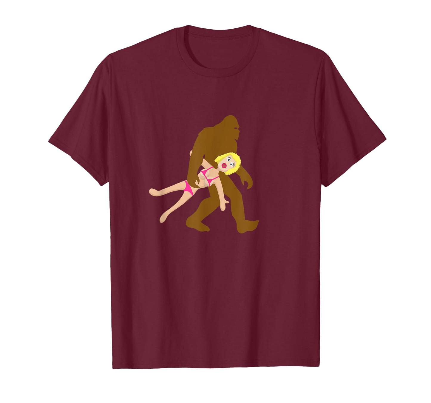 Cute Funny Sasquatch Gift | BIGFOOT BLOW UP SEX DOLL SHIRT T-Shirt