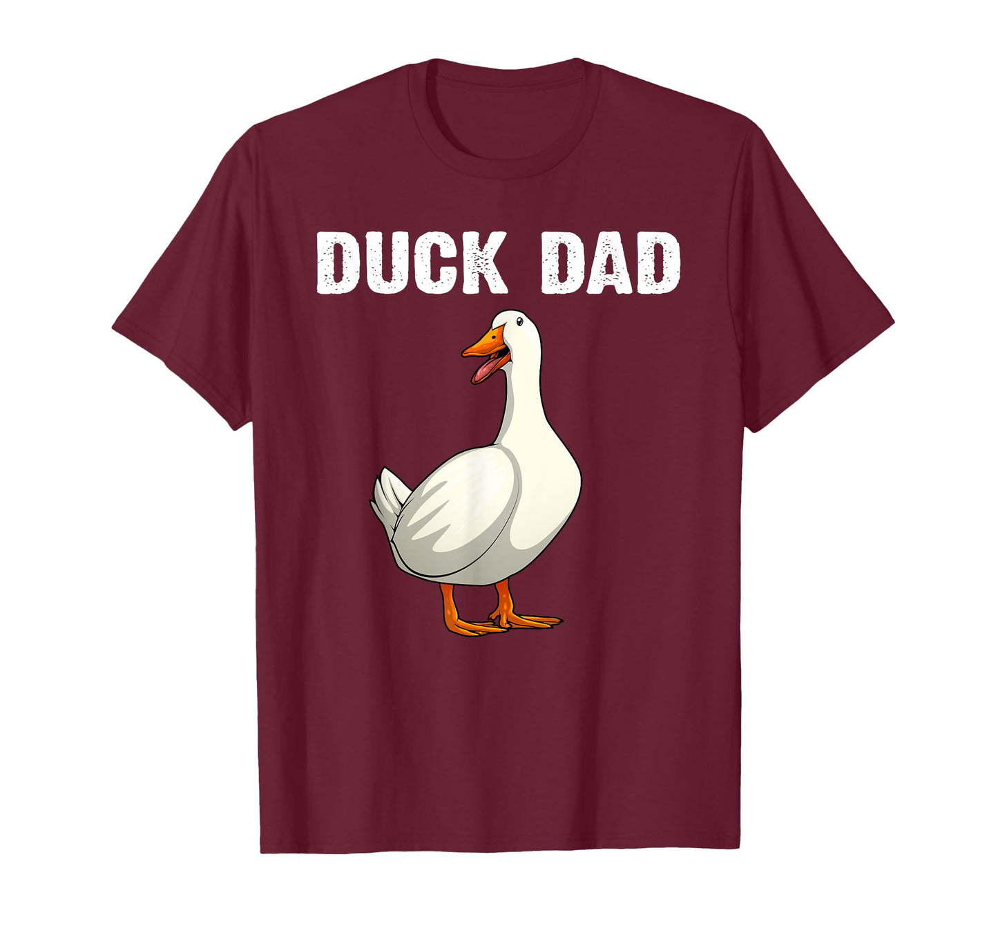 Cute Duck Design For Dad Men Waterfowl Bird Pet Duck Lovers T-Shirt