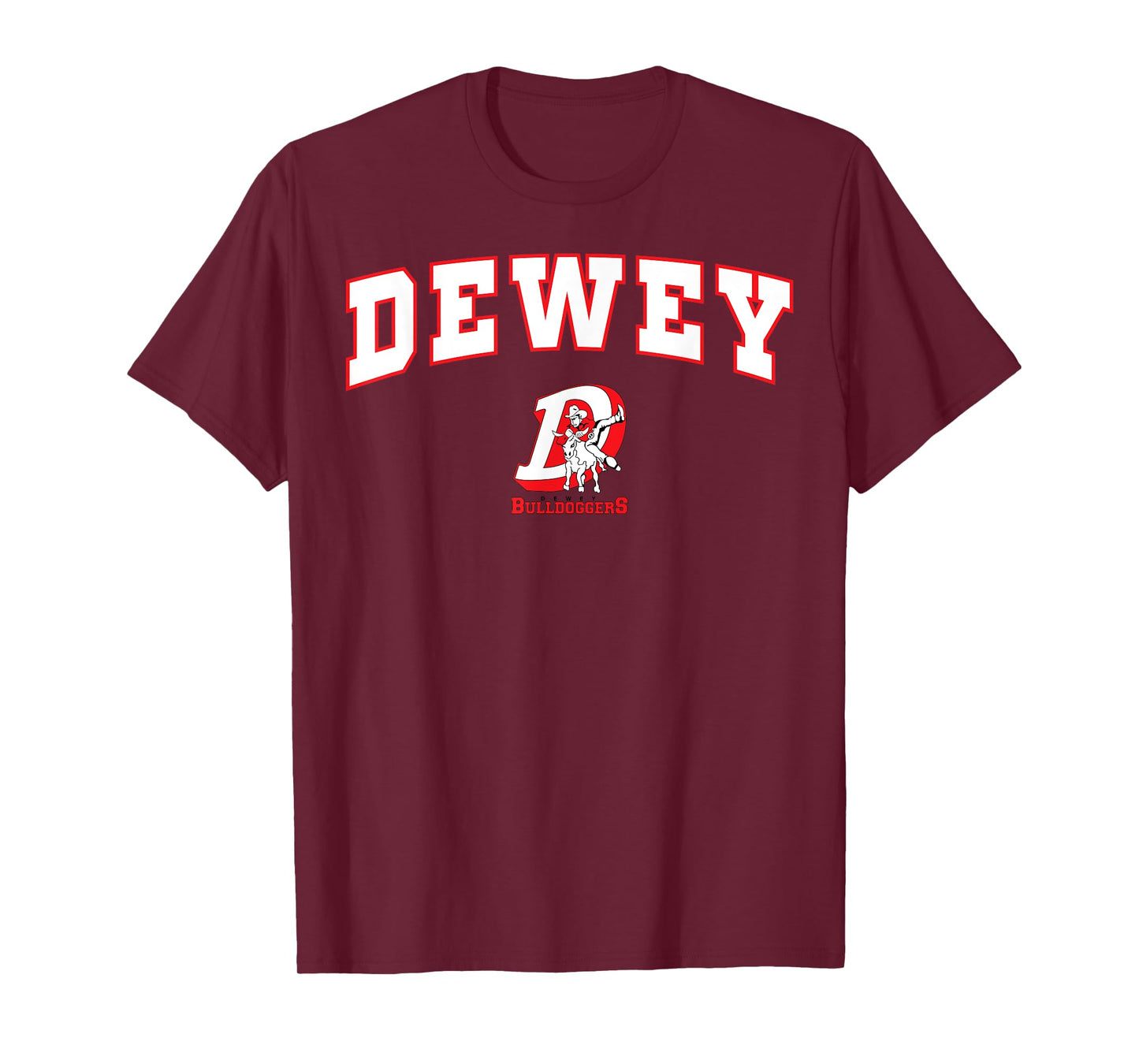 Dewey High School Bulldoggers T-Shirt C2 T-Shirt