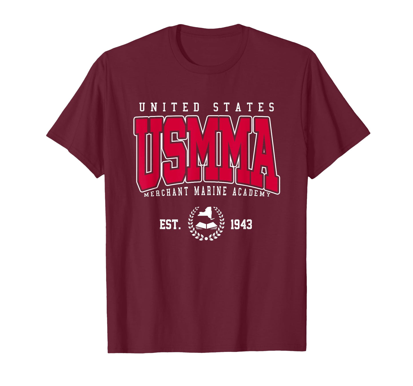 usmma Institute of Technology Arch Retro for Men Women T-Shirt