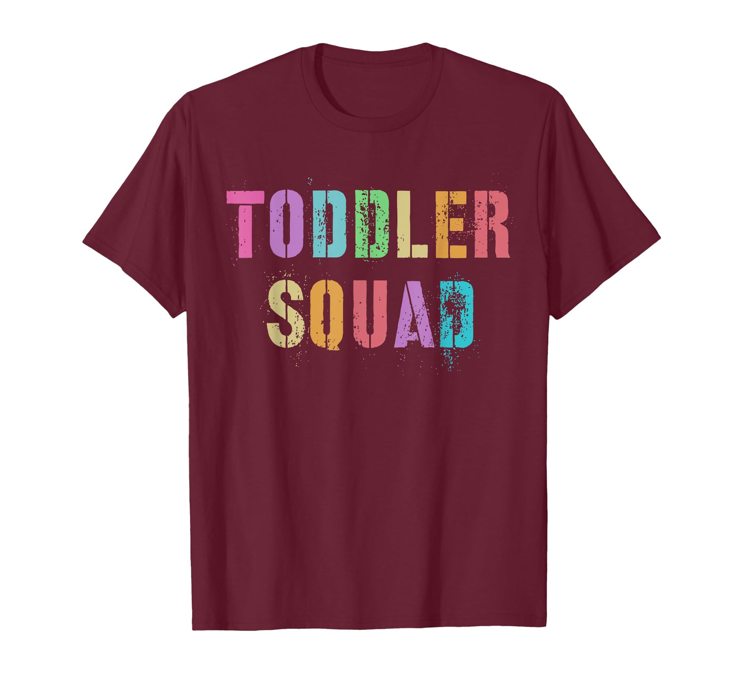 Vintage TODDLER SQUAD Daycare Teacher Nanny Team Babysitting T-Shirt