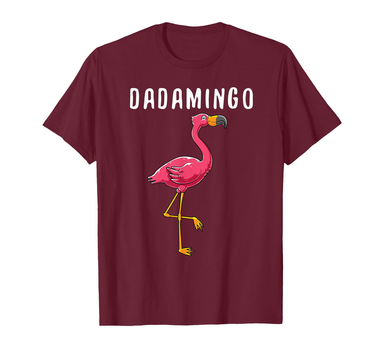 Flamingo bird funny theme for DADA T-Shirt