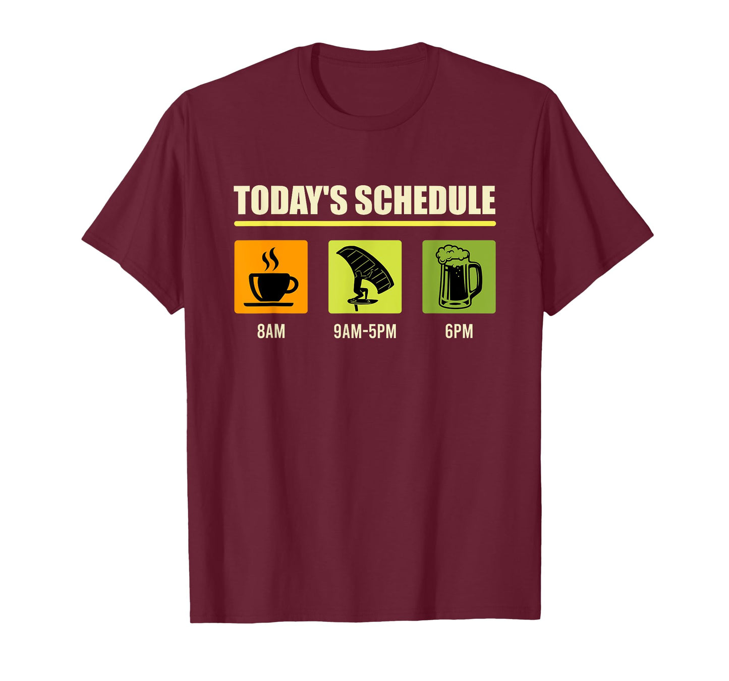 Wingfoil daily planning Wing Surf Wingfoil T-Shirt