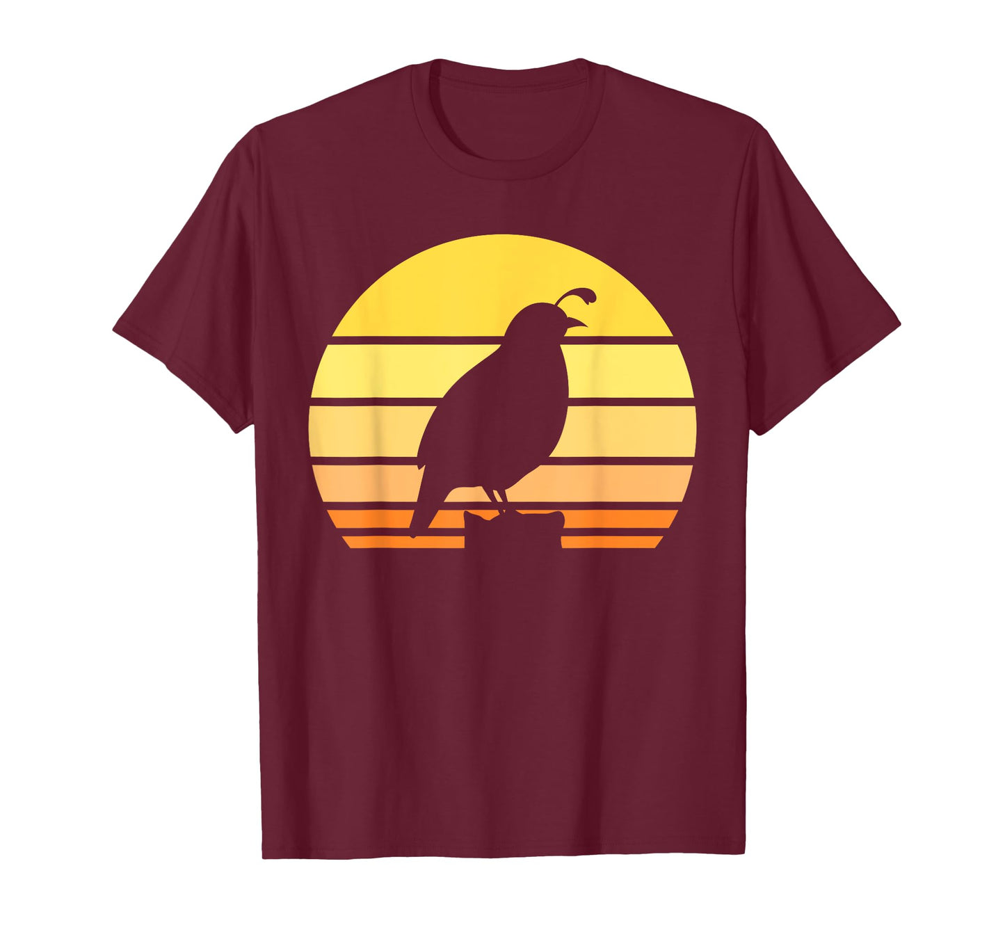 Cool Quail Art Men Women Bird Hunter Quail Upland Hunter T-Shirt