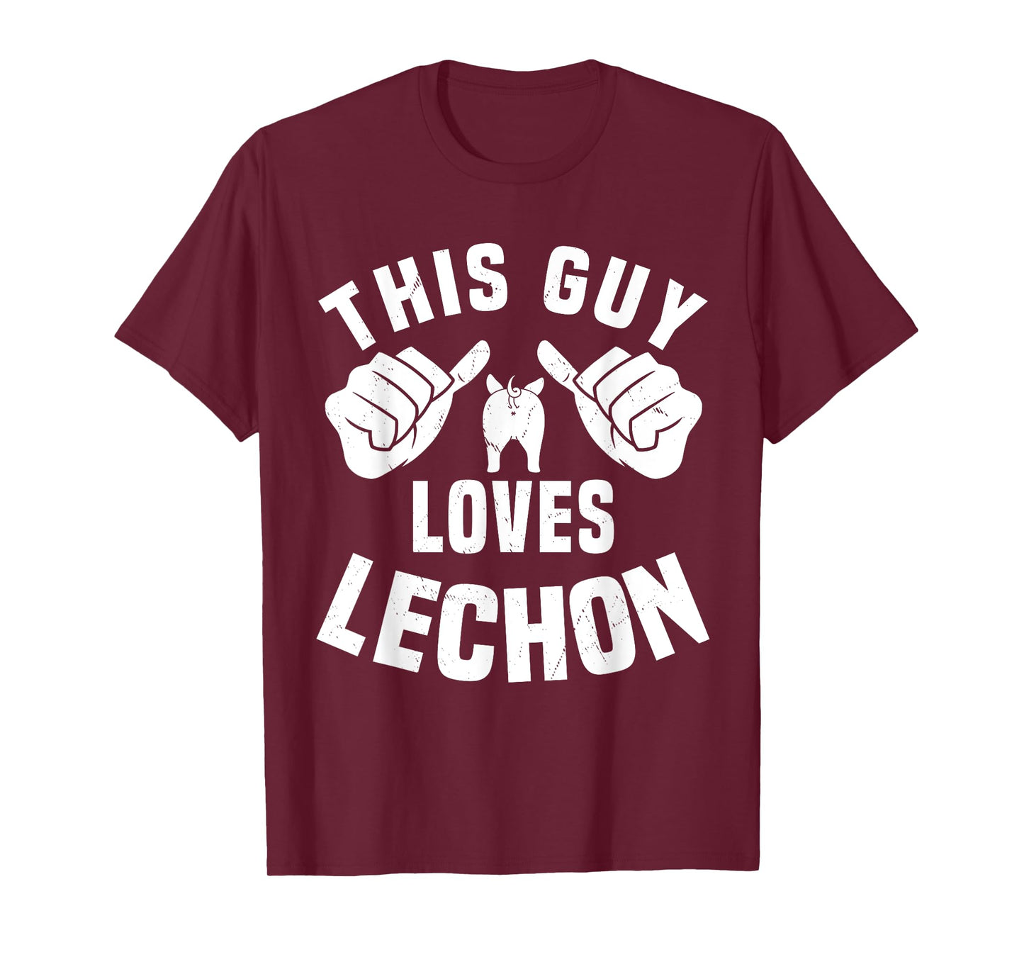 This Guy Loves Lechon Funny Filipino Food Roasted Pork Lover T-Shirt