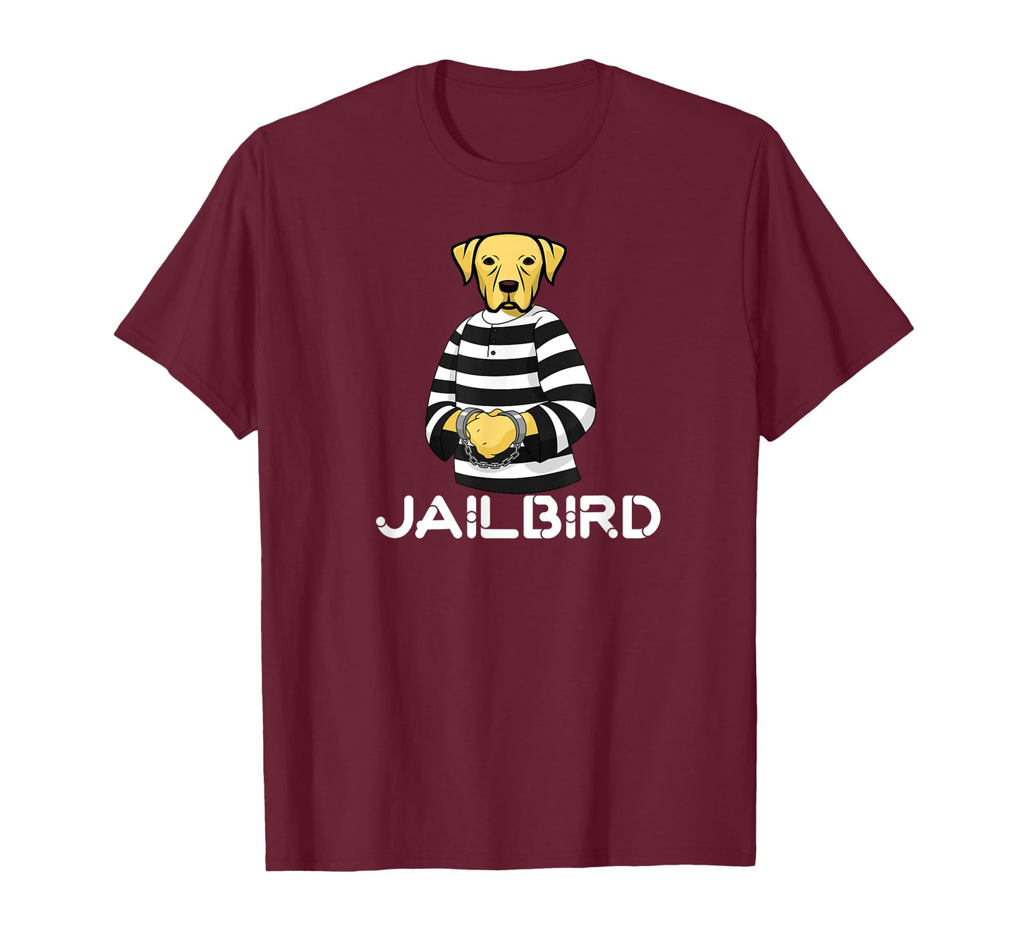 Funny Pet Puppy T-Shirt Dog Lovers Bad Jailbird Puppy TShirt T-Shirt