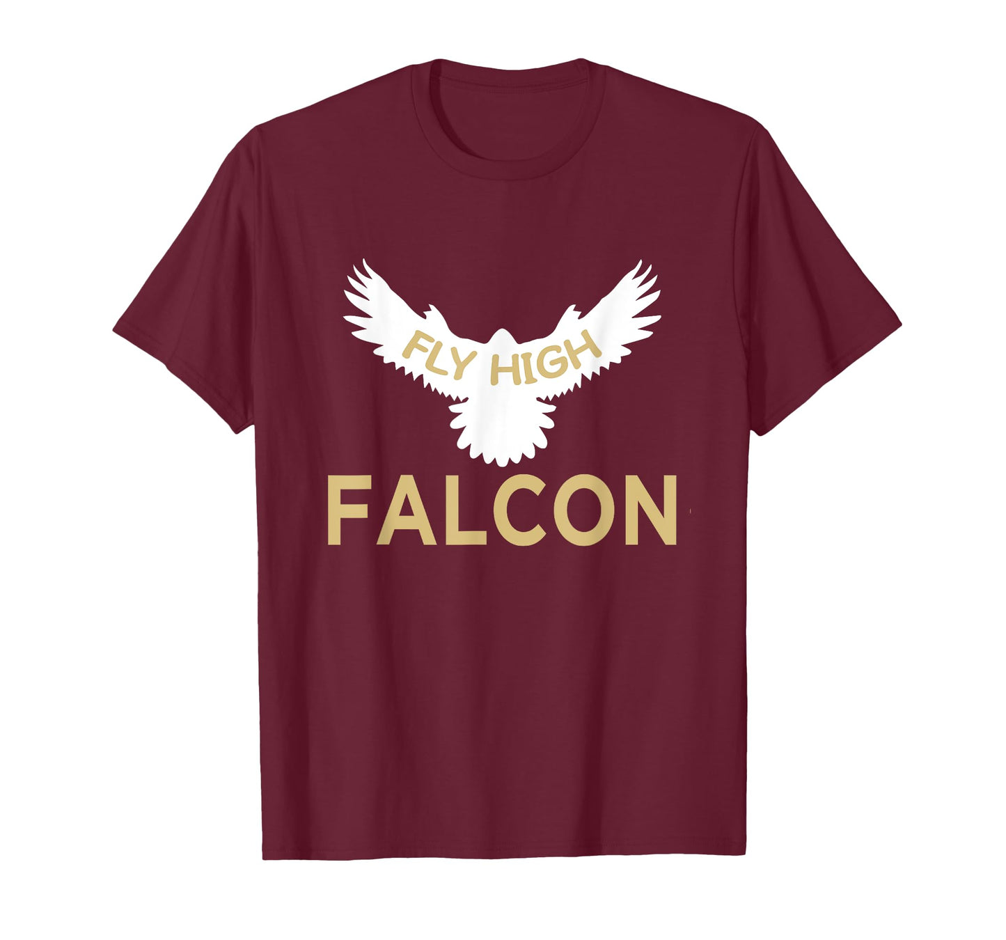 Fly High Falcon - Whisperer Falconer Bird of Prey Falconry T-Shirt