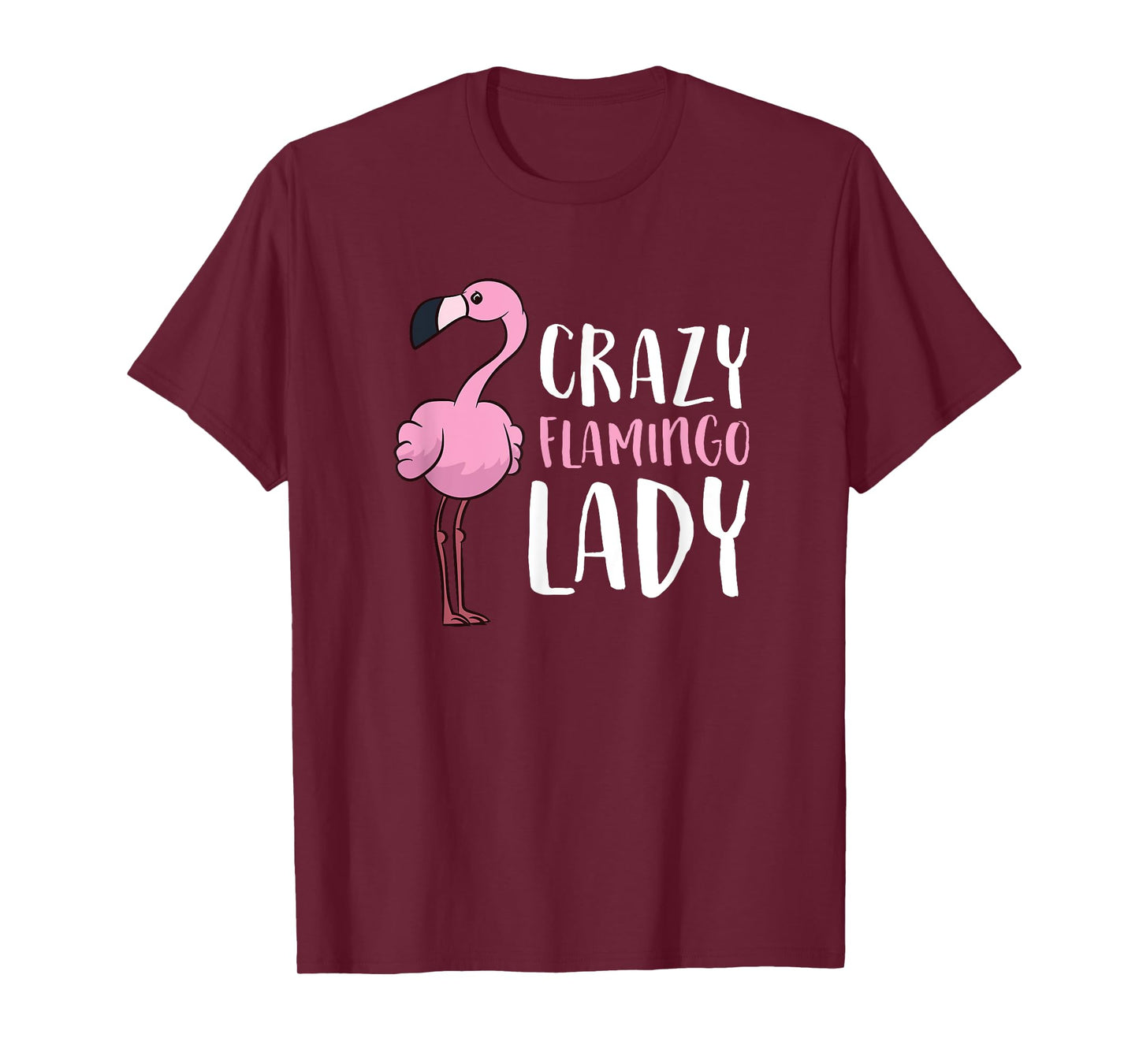 Women Love Flamingos Flamingo Girl Crazy Flamingo Lady T-Shirt