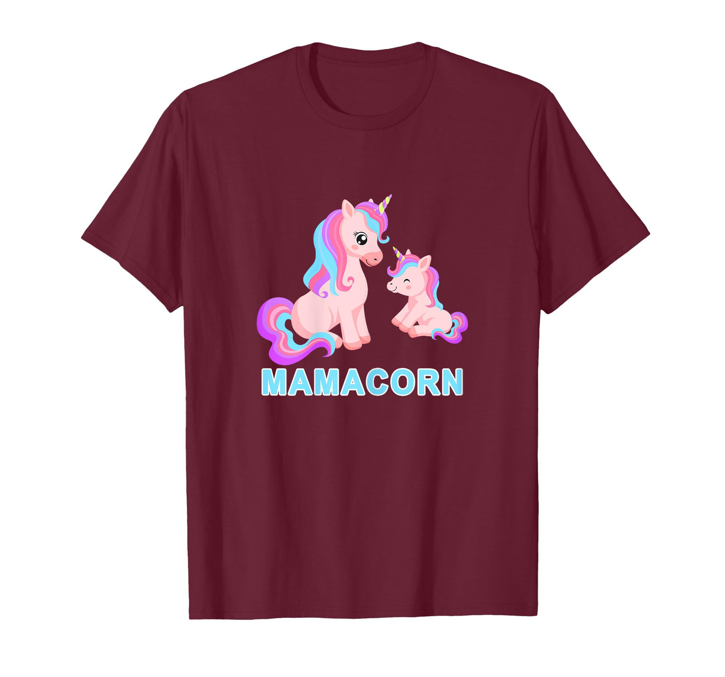 Kawaii Mamacorn Unicorn Mom Unicorn Mommy Loving Mama T-Shirt