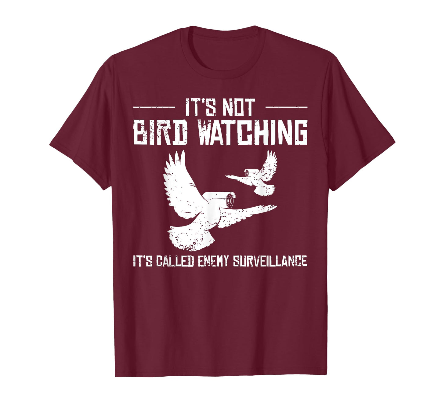 Bird Watching Government Conspiracy Birds Aren’t Real T-Shirt