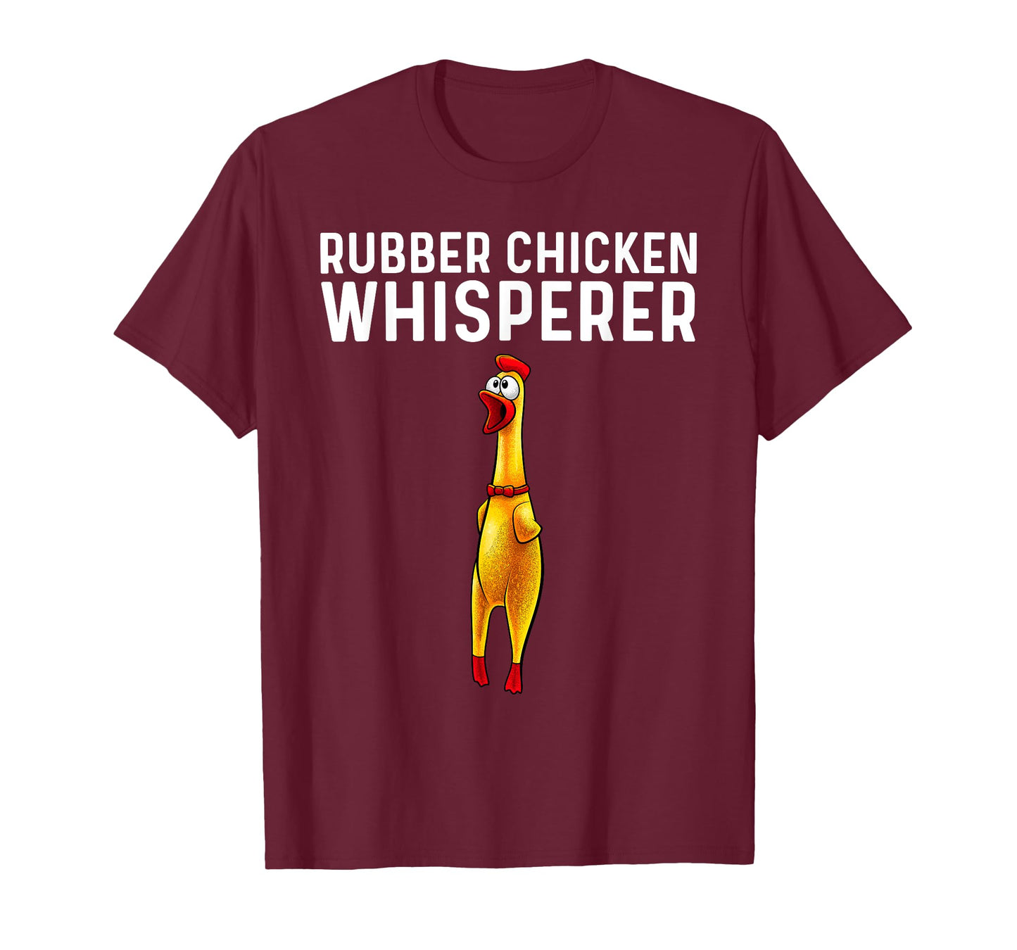 Cool Rubber Chicken Design For Men Women Kids Rubber Chicken T-Shirt