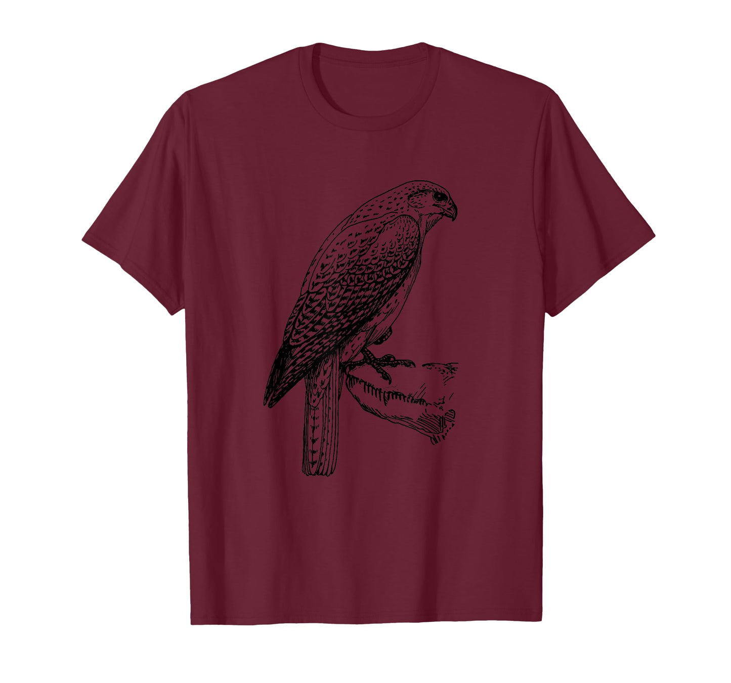 Falcon Gyrfalcon Bird Graphic Birding Ornithologist T-Shirt