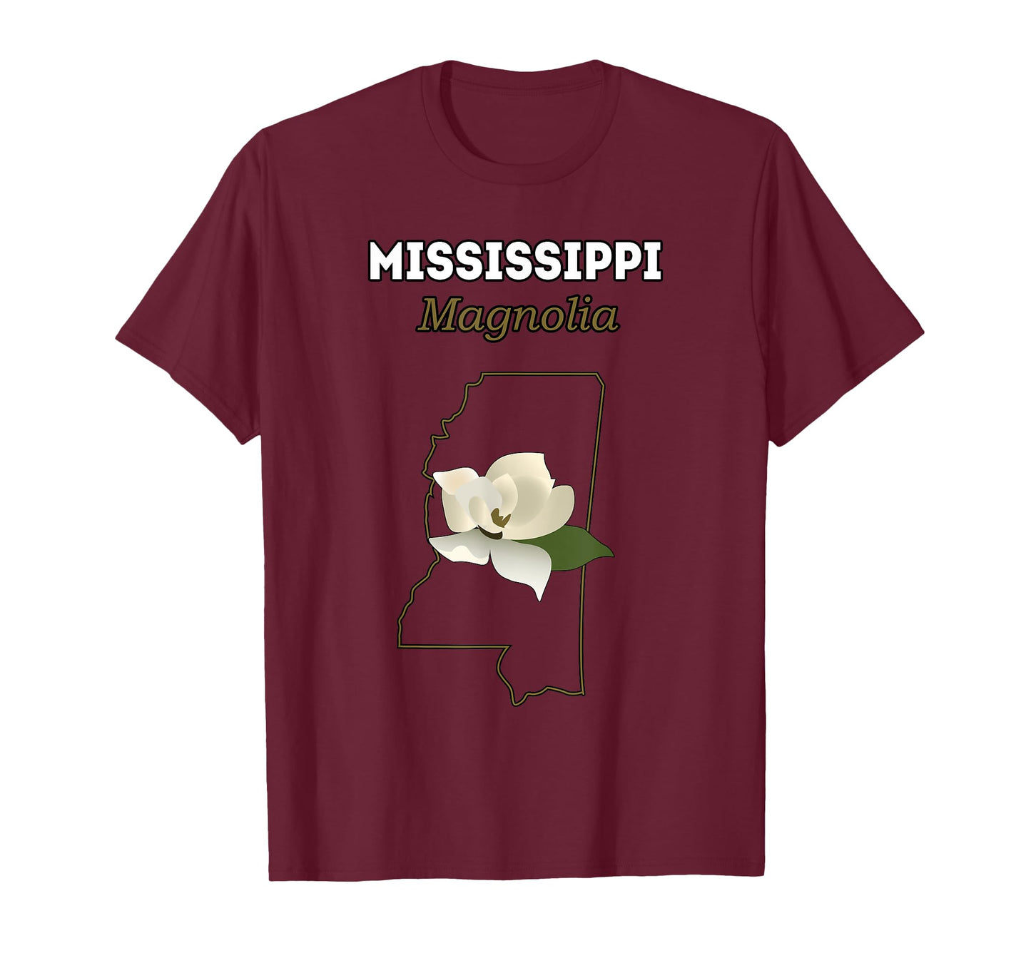MISSISSIPPI MAGNOLIA Flower, Gift T Shirt T-Shirt