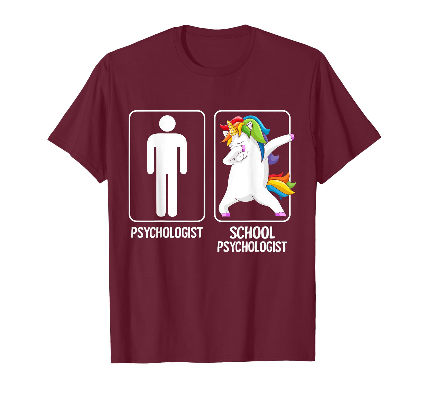 Unicorn Psychologist School Psychology Back To School T-Shirt